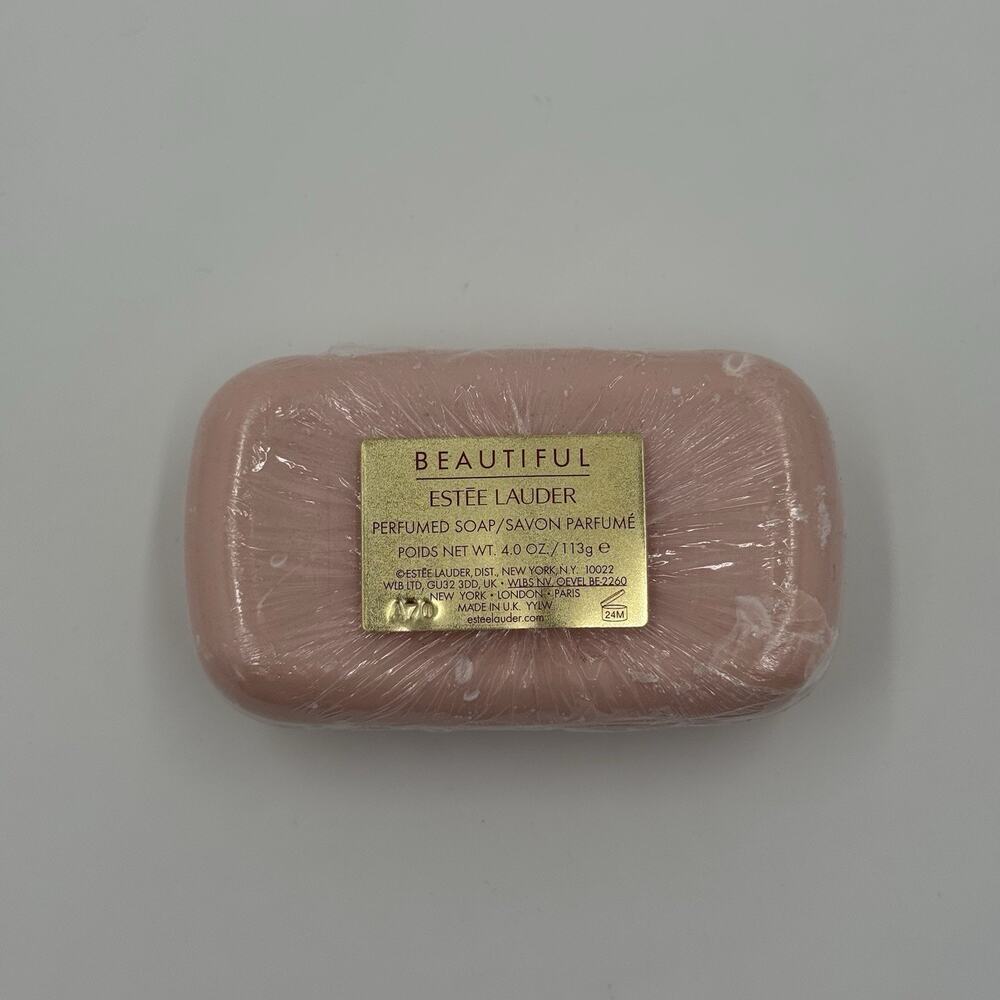 Estee Lauder Beautiful Perfumed Soap 4 oz New Sealed - Picture 2 of 6